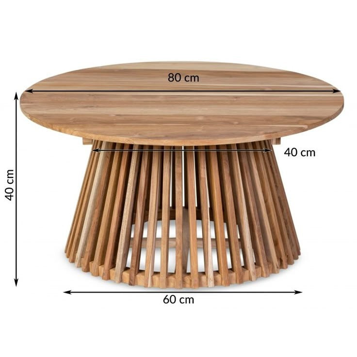 Modern Solid Wood Center Table